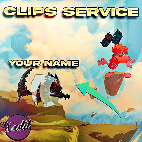 Brawlhalla clips services | Get Insane clips with ur own name