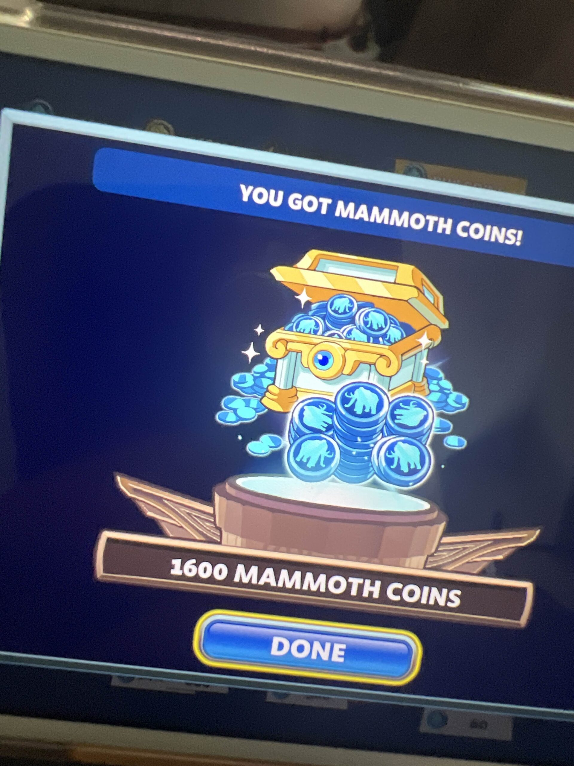 Mammoth coins page
