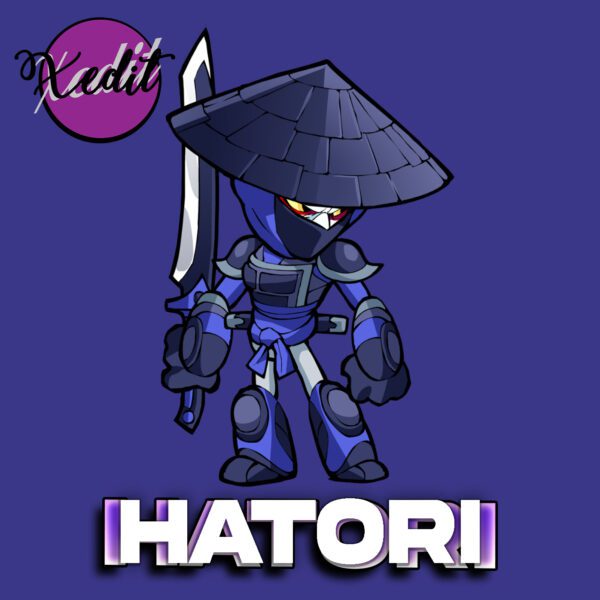 Brawlhalla Nightblade Hattori Skin (FREE)