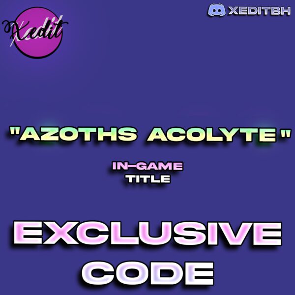 Cart Brawlhalla Green Title "Azoth's Acolyte" (Free)